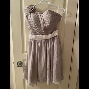 Custom made gray dress